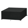 SanGlory Housse Table Jardin Rectangulaire Housse de Protection Imperméable pour SanGlory Housse Table Jardin Rectangulaire Housse de Protection Imperméable pour Meubles de Jardin Housse de Protection pour Salon de Jardin Bâche de Protection Étanche Tissu Oxford (250 x 150 x 90cm)