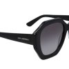 KARL LAGERFELD Kl6012s Lunettes de Soleil, Noir, Taille Unique Femme