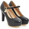 317mFv55E9L._AC_.jpg Escarpins Femme Bout Rond, Fermeture Boucle by KISSYAYA