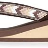 31UR1piy0aL._AC_.jpg Isotoner Tongs Femme Perles et Talon