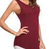 31ruY7Zl-CS._AC_.jpg MOLERANI Femmes été sans Manches Criss Cross débardeurs décontractés