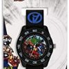 Marvel Garçons Analogique Quartz Montre avec Bracelet en Caoutchouc AVG9007