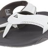 Reef Fanning, Tongs Homme - Gris (Grey/White Grw), 36 EU