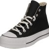 Converse Chuck Taylor All Stars Lift Hi Womens Egret/Multi/Black Trainers Converse Chuck Taylor All Stars Lift Hi Womens Egret/Multi/Black Trainers
