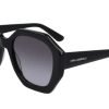 KARL LAGERFELD Kl6012s Lunettes de Soleil, Noir, Taille Unique Femme