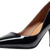 KISSYAYA Femmes Escarpins Vernis Fermeture à Enfiler Talons Aiguille KISSYAYA Femmes Escarpins Vernis Fermeture à Enfiler Talons Aiguille