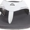 Reef Fanning, Tongs Homme - Gris (Grey/White Grw), 36 EU