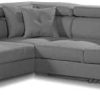 Canapé d'angle Gauche Convertible scandinave - L 252 x P 190cm