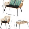 51gxlr0VK1S._AC_.jpg Salon de Jardin Extérieur en Résine Tressée