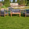 51zZ7yuB8pL._AC_.jpg Ensemble Salon de Jardin Abaco, Canapé, Set de 2 Fauteuils et Table en Bois d’Acacia