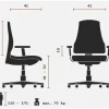 Chaise pivotante pour Enfants et Adolescents Teen Game AL Cuir synthétique