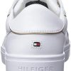 31xHWzZpceL._AC_.jpg Basket Femme Tommy Hilfiger Metallic Piping Sneaker