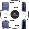 41-y-qTEXJL._AC_.jpg Kono ABS Valise Cabine Rigide Léger 55cm