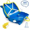 Trunki Valise Enfant à Roulette à Chevaucher et Bagage Cabine