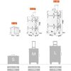 41V6i4IKQbL._AC_.jpg Urecity Valise Cabine pour Voyage en Avion
