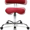 41nAhkvDXZL._AC_.jpg Fauteuil pivotant, Acier, Rouge Topstar