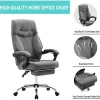 41oL7Wno0fL._AC_.jpg Fauteuil de Direction Chaise de Bureau en Lin