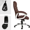 41z4gpNMwhL._AC_.jpg Chaise de Bureau Fauteuil de Direction Hauteur réglable TecTake