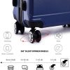 51AZbmvXpOL._AC_.jpg Kono ABS Valise Cabine Rigide Léger 55cm