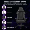 Chaise de Gaming Noir Newskill NS1014 Kitsune