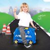 Trunki Valise Enfant à Roulette à Chevaucher et Bagage Cabine