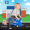 Trunki Valise Enfant à Roulette à Chevaucher et Bagage Cabine