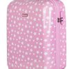 ITACA - Valise Cabine Enfant - Valise Enfant Fille - ITACA - Valise Cabine Enfant - Valise Enfant Fille - Valise Fille Garçon Rigide 4 roulettes - Bagage Cabine - Valise Enfants Résistant en Polycarbonate - Bagages Enfant Ultra Légère - Cadenas à, Rose