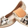 PADGENE Chaussures Plates pour Femmes, Chaussures Tout-Aller, Chaussures Extérieures Tendance PADGENE Chaussures Plates pour Femmes, Chaussures Tout-Aller, Chaussures Extérieures Tendance à Ouverture Peu Profonde