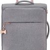 Titan Valise Souple à 4 Roulettes, Bagage à Main, Serrure Titan Valise Souple à 4 Roulettes, Bagage à Main, Serrure Tsa + Fonction Clip, Série de Bagages Barbara : Valise Trolley Exclusif au Look Élégant, 55 Cm, 37 Litres, Gris (Gris)