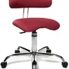 Topstar Fauteuil pivotant, Acier, Rouge Topstar Fauteuil pivotant, Acier, Rouge