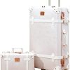 Urecity valises de Voyage ,à la Mode Valise Set ,Baggage Urecity valises de Voyage ,à la Mode Valise Set ,Baggage Cabin,Valise Cabine ,Valises pour Voyage en Avion,valises20+12set,Rose Blanche