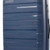 Valise Rigide Grande Taille METZELDER LOVITA Coque Incassable Garantie 1 an (Bleu Marine (Blue), L - Large - 95L - 75x50x29cm - 4,2kg)