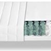 21h4NhW1DBL._AC_.jpg Matelas orthopédique à ressorts ensachés 7 zones avec mousse confort 140 x 200 cm