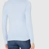 310TfjCnAWL._AC_.jpg Pull Femme, Bleu FIND Cotton Crew