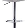 Lot de 2 Tabouret de Bar en Similicuir, Hauteur réglable