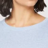 41LiLUvNFyL._AC_.jpg Pull Femme, Bleu FIND Cotton Crew
