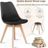 Lot de 4, Lot de 6 chaises de Salle à Manger Scandinaves rembourrées