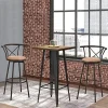 Lot de 2 Tabourets de Bar Vintage pivotant à 360°