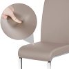 Chaise de Salle à Manger Lot de 2 Siège Rembourré en Simili Cuir