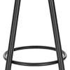 Lot de 2 Tabourets de bar velours et métal