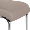 Chaise de Salle à Manger Lot de 2 Siège Rembourré en Simili Cuir