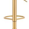 Tabouret de Bar Lot de 2 Pivotant Chaise de Bar Ergonomique avec Repose-Pieds