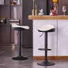 Tabouret de Bar rotatifs, Lot de 2 Chaises de Cuisine
