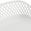 Lot de 2 tabourets de Bar ou comptoir au Design Retro avec accoudoirs