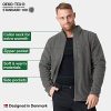 41MDSCmQkZL._AC_.jpg Veste en Polaire pour Homme col montant