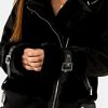 Blouson Fausse Fourrure Noir pour femme GOLIATH