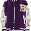 41ajO5O-2vS._AC_.jpg Veste Homme Printemps été Femme Baseball Jacket College
