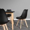 41duUElfcsL._AC_.jpg Lot de 4 chaises de Salle à Manger Style scandinaves Pieds en Bois de hêtre Massif