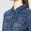 Veste Droite Boutonnée en Jean pour Femme Morgan Vpom