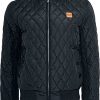 Urban Classics Diamond Quilt Nylon Jacket Homme Urban Classics Diamond Quilt Nylon Jacket Homme
